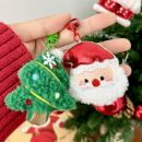 聖誕毛絨胸針/掛件