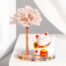 招财猫水晶树