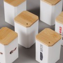 Bamboo Lid Toothpick Holder