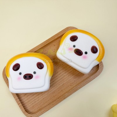Toast Little Pig Squishy Stress Relief Toy
