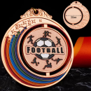 Football Metal Medal