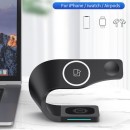 磁吸無線充手機支架