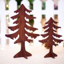 装饰木质圣诞树