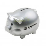 Coin Bank Pig Shape with Silver