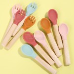 Short-handled Wooden Cutlery