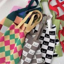 針織手提肩背兩用袋