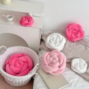 編織玫瑰抱枕 編織玫瑰抱枕