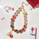 Mahjong mobile phone lanyard