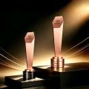 Metal‑texture Trophy Metal‑texture Trophy