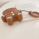 Gingerbread Man AirPods Silicone Headphone Case