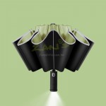 LED Light Reverse Automatic Umbrella