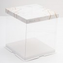 方形全透明蛋糕包装盒