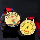 Badminton Metal Medal