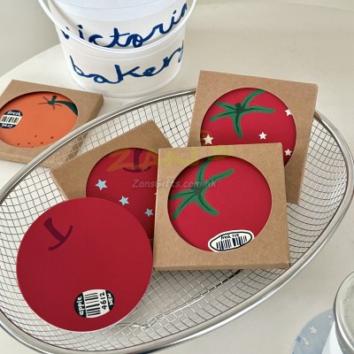 Heat-insulating cup mat