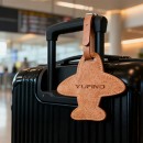 咖啡渣环保飞机行李牌