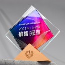 水晶奖座