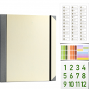 Organizer for accordion folders