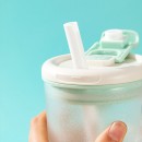 Glass Automatic Stirring Shaker Cup