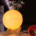 3D Moon Lamp With Humidifier