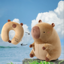 卡皮巴拉可变形两用u型枕