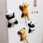 Plush Panda Refrigerator Sticker