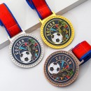 Football Metal Medal