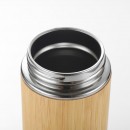 Portable Bamboo Shell Thermos Cup With Cover