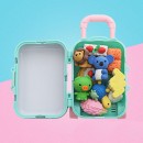 Luggage-shape Tinplate Storage Box