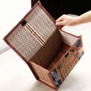 Bamboo woven basket