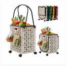 可折叠购物拉车 可折叠购物拉车