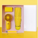 Umbrella And Fan Gift Set