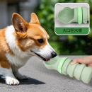 Collapsible pet water feeder
