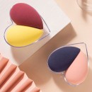 Heart-shaped Make-up Sponge Set