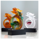 Creative Ancient Glass Jade Rabbit Award