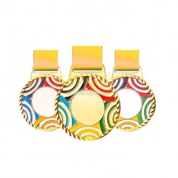 彩虹款金屬獎牌
