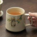 Ceramic filter tea cup