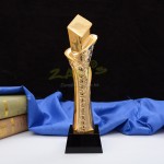 Outstanding Resin Crystal Trophy