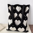 針織手提肩背兩用袋