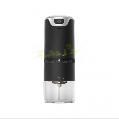 Portable automatic coffee powder press