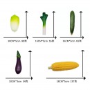 Corn and Eggplant Squishy Stress Relief Toy