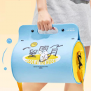 Cylindrical hand-held felt bag
