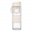 Portable Glass Mug with Infuser