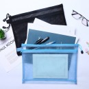 Mesh Double Layer Zipper Document Bag