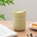 旅行矽膠帶蓋陶瓷杯