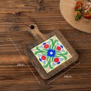 陶瓷實木杯墊隔熱墊