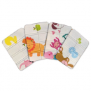 Portable folding seat cushion