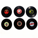 Mini Vinyl Record Keychain Ornament Customizable