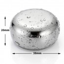 Round Metal Ice Cubes