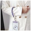 毛絨撞色手機掛繩