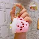 Milk tea squeeze decompression toy keychain